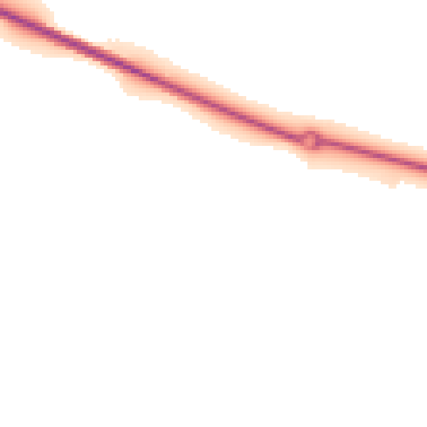 Night-time road noise heatmap for NR34 9BW