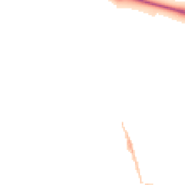 Night-time road noise heatmap for NR34 9DS