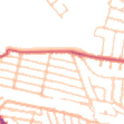 Daytime road noise heatmap for NW10 1HY