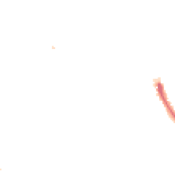 Night-time road noise heatmap for NW10 3QZ