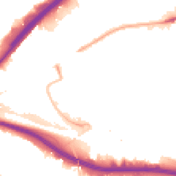 Night-time road noise heatmap for NW10 7FT
