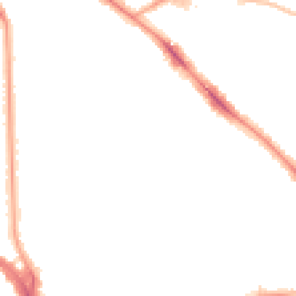 Night-time road noise heatmap for NW3 4AR
