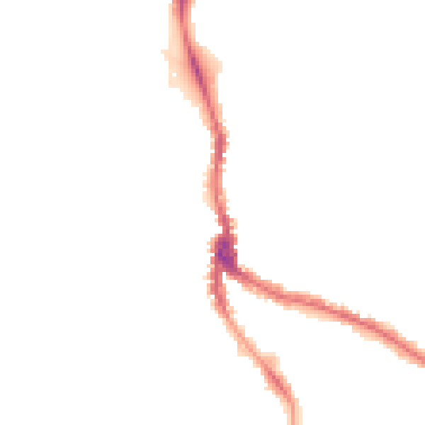 Night-time road noise heatmap for NW3 6UH