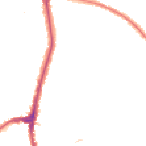 Night-time road noise heatmap for NW3 7TU