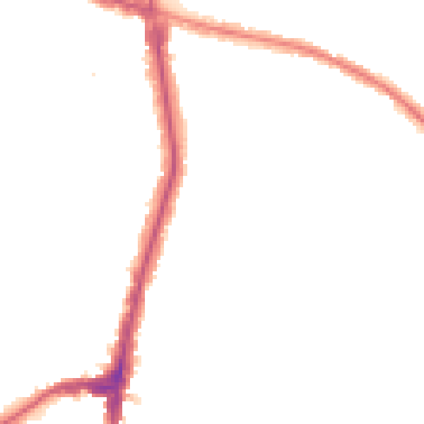 Night-time road noise heatmap for NW3 7UA