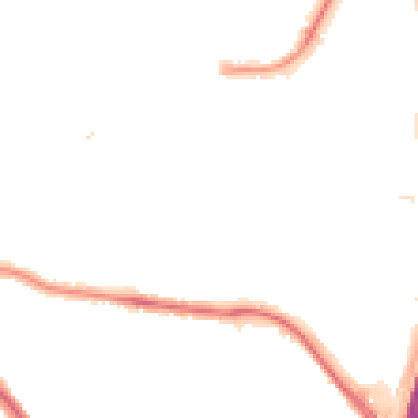 Night-time road noise heatmap for NW9 4ER