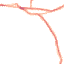 Night-time road noise heatmap for OL10 1BJ