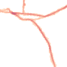 Night-time road noise heatmap for OL10 1DB