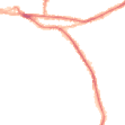 Night-time road noise heatmap for OL10 1DR