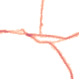 Night-time road noise heatmap for OL10 1LT