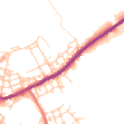 Daytime road noise heatmap for OL10 4DP