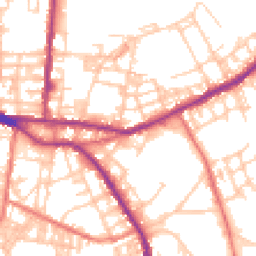 Daytime road noise heatmap for OL10 4NX