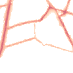 Night-time road noise heatmap for OL11 1EB