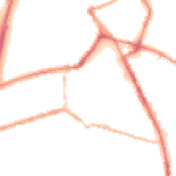Night-time road noise heatmap for OL11 1EX