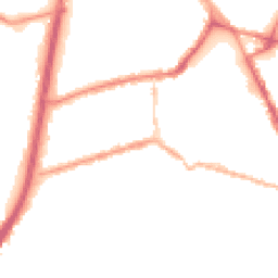 Night-time road noise heatmap for OL11 1HN