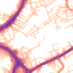 Daytime road noise heatmap for OL11 1QL