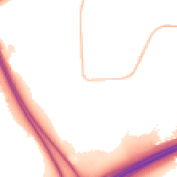 Night-time road noise heatmap for OL11 2BP