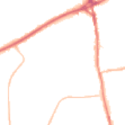 Night-time road noise heatmap for OL11 2WE