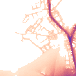 Daytime road noise heatmap for OL11 3BP