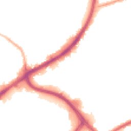 Night-time road noise heatmap for OL11 3QQ