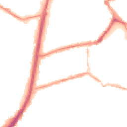 Night-time road noise heatmap for OL11 3SW