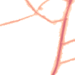 Night-time road noise heatmap for OL11 4HF