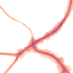 Night-time road noise heatmap for OL11 4HU