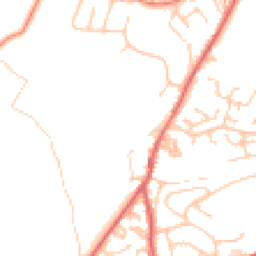 Daytime road noise heatmap for OL11 5NX