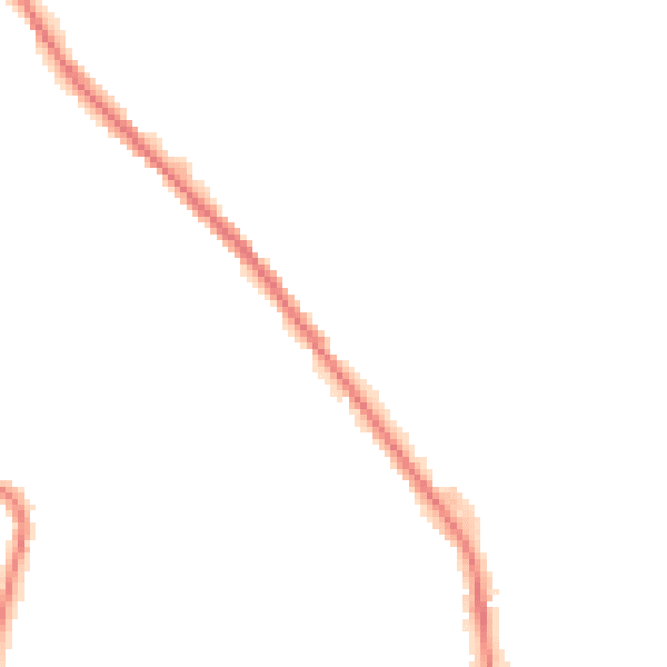 Night-time road noise heatmap for OL12 0SG