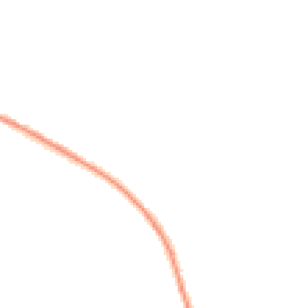 Night-time road noise heatmap for OL12 8XD