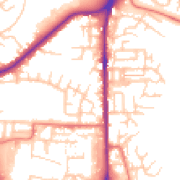 Daytime road noise heatmap for OL2 5AY