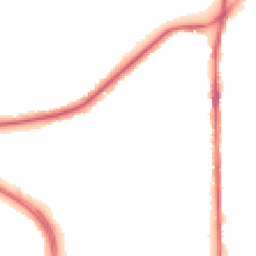 Night-time road noise heatmap for OL2 5BE