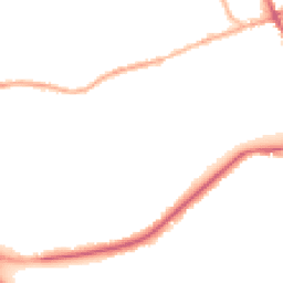 Night-time road noise heatmap for OL2 5HW