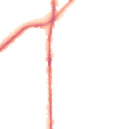 Night-time road noise heatmap for OL2 6BA