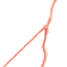 Night-time road noise heatmap for OL2 7DF