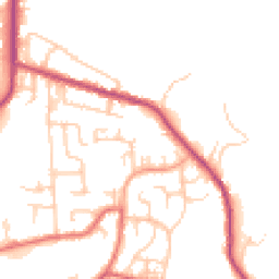 Daytime road noise heatmap for OL2 8NG