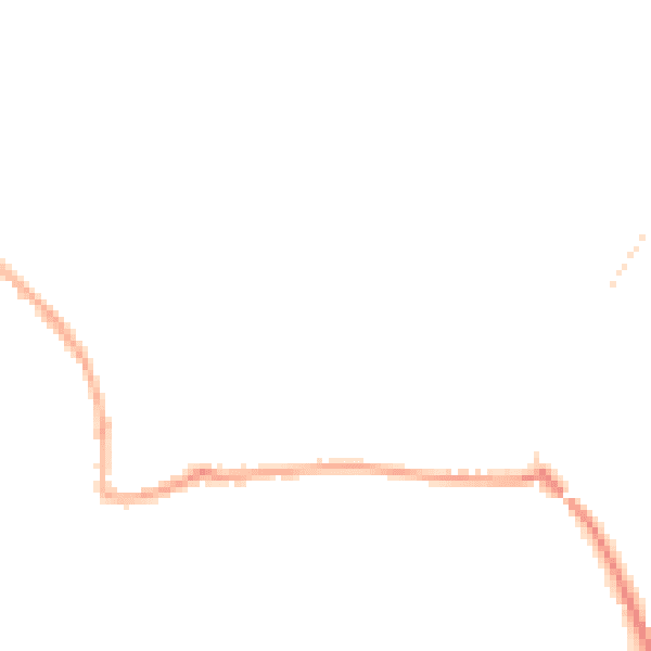Night-time road noise heatmap for OL3 5AE