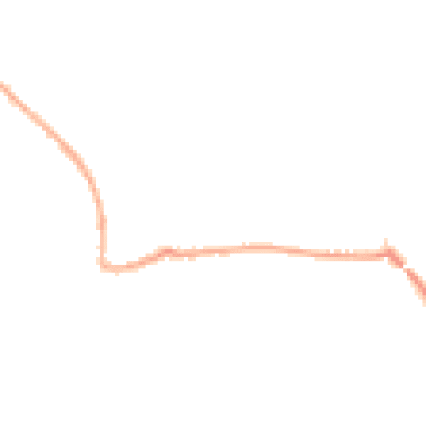 Night-time road noise heatmap for OL3 5AN