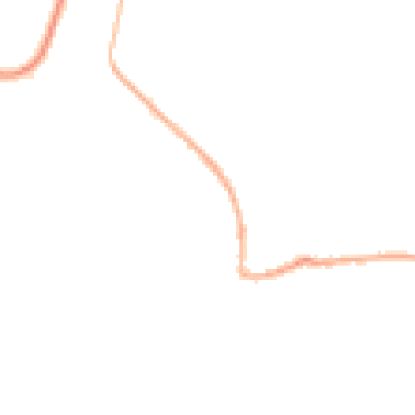 Night-time road noise heatmap for OL3 5BQ
