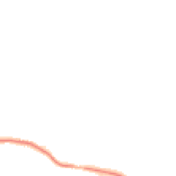 Night-time road noise heatmap for OL3 5TY