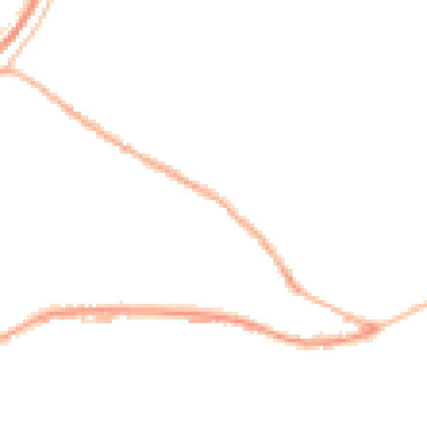 Night-time road noise heatmap for OL3 7GB