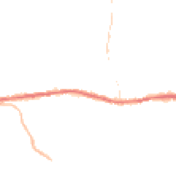Night-time road noise heatmap for OL4 4PZ
