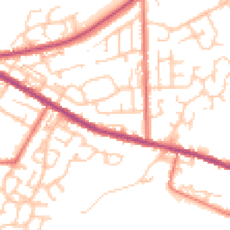 Daytime road noise heatmap for OL9 0PH