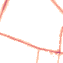 Night-time road noise heatmap for OL9 6SR