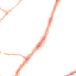 Night-time road noise heatmap for OL9 7EY