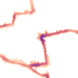 Night-time road noise heatmap for OX1 1EJ