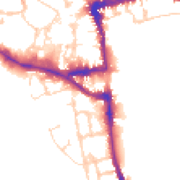 Daytime road noise heatmap for OX1 1ES