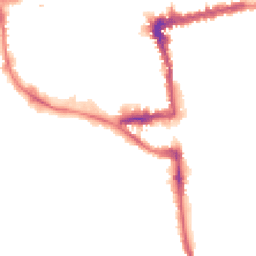 Night-time road noise heatmap for OX1 1TT