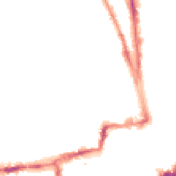 Night-time road noise heatmap for OX1 2JJ