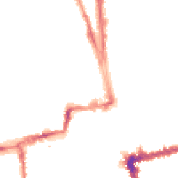 Night-time road noise heatmap for OX1 2LF